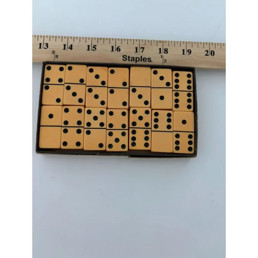 Vintage Bakelite Domino Set.
